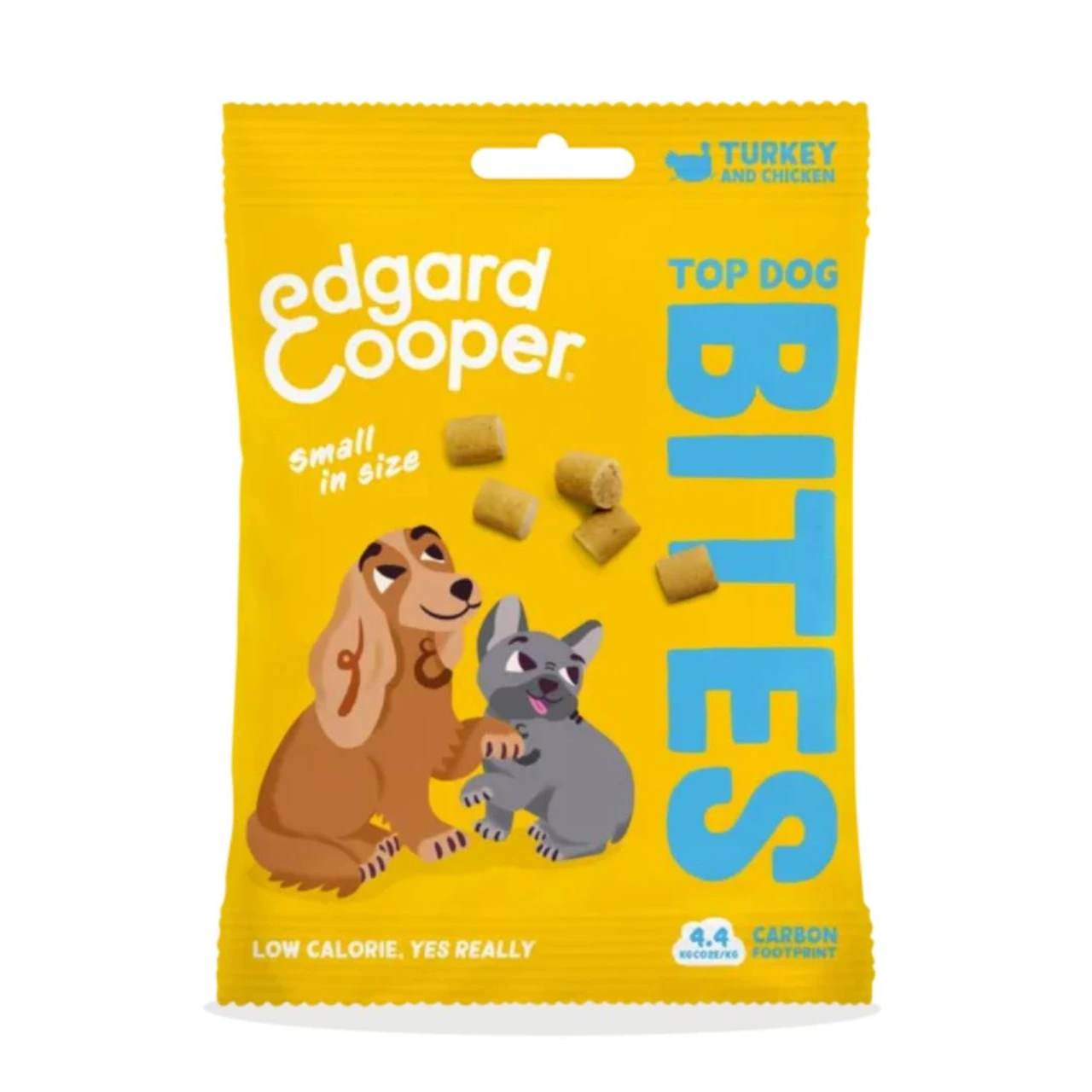 Edgard & Cooper Top Dog Bites Small kalkun og kylling 50 g